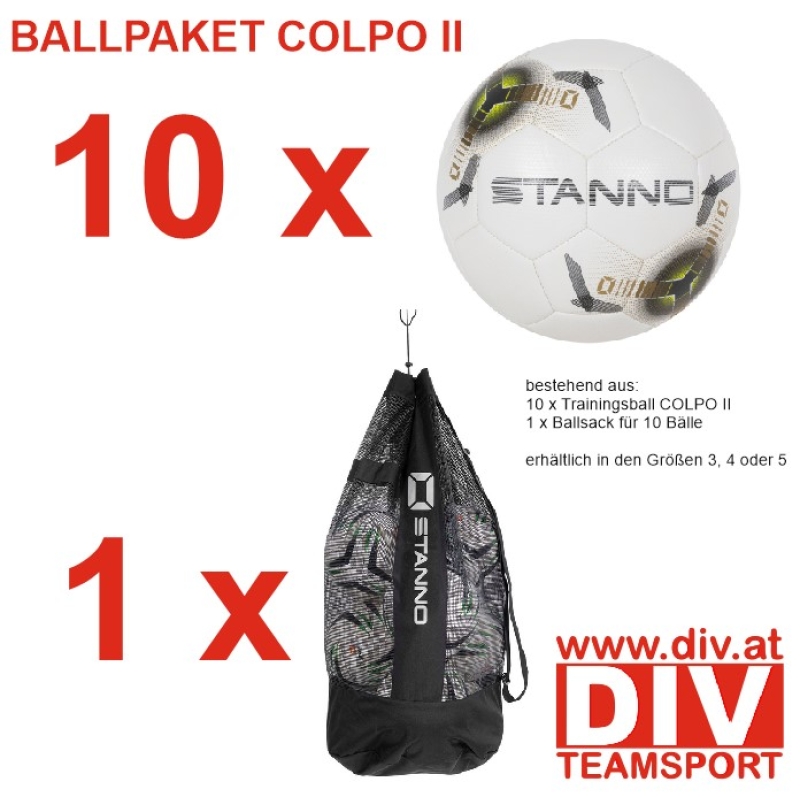 BALLPAKET Trainingsball COLPO II Größe 4 (486933-2220-04)